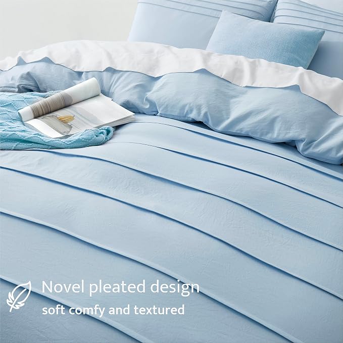 Oli Anderson Airy Blue Duvet Cover King Size - Image 3