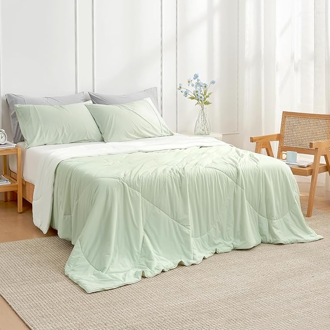 Cozy Bliss Cooling Comforter Queen Size, Cooling Blankets - Image 3