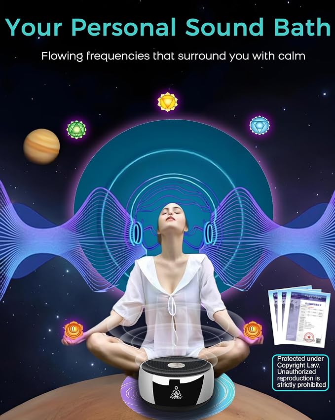 Meditation Sound Machine, Frequency Generator Instrument, PUVIDJUT Tone Device - Image 3