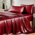 CozyLux Satin Sheets King Size Sheet Set by CozyLux