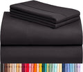 LuxClub 4 PC California King Sheet Set, Breathable Luxury Bed Sheets, Deep by LuxClub
