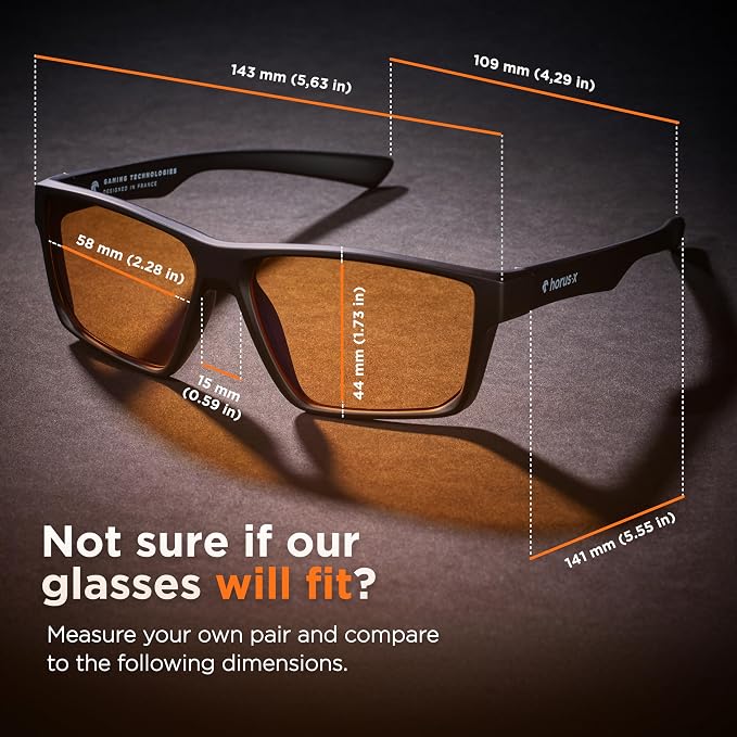 Horus X • Blue Light Glasses Men Women | Blue Light Blocking Glasses - Image 3