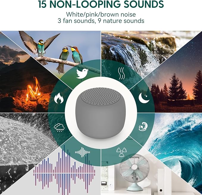 Babelio White Noise Sound Machine - Image 3
