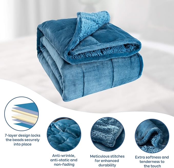 Cottonblue Weighted Blanket 15lbs - Image 4