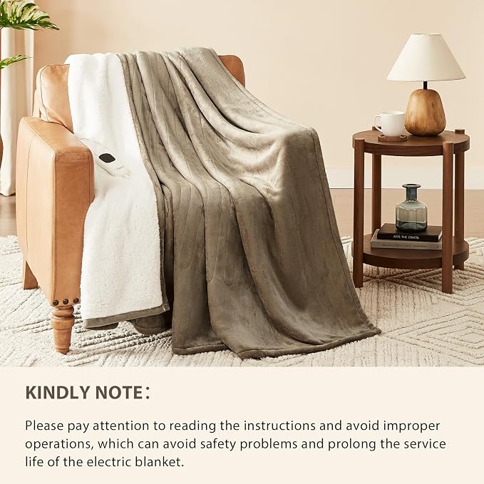Homemate Electric Heated Blanket King Size - Image 6