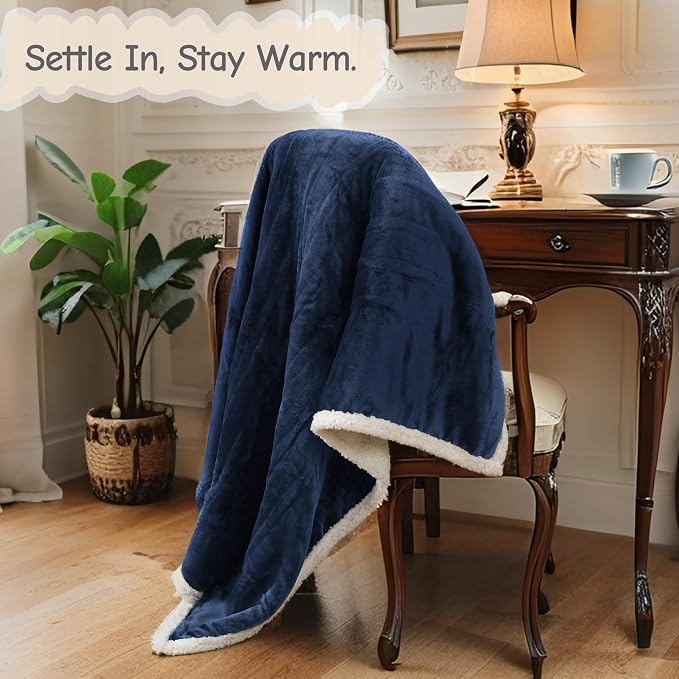 Electric Heated Blanket Queen Size 84"x90", Soft Flannel - Image 9