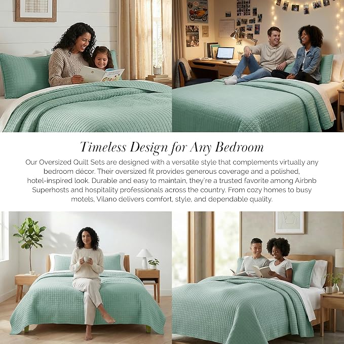 Southshore Fine Living, Inc. Quilts, Queen Size/Full Quilt Bedding Set - Image 6