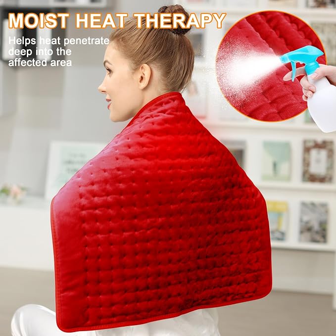 Deepsoon Heating Pad, Electric Heating Pads - Image 3