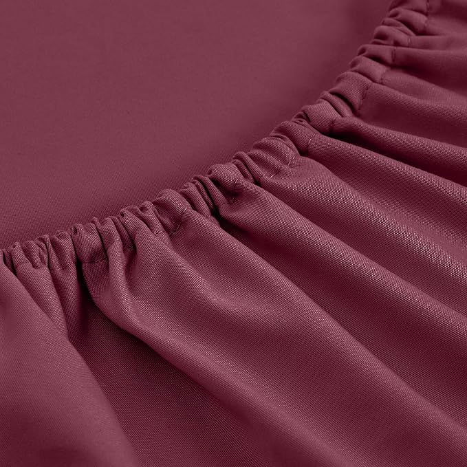 FreshCulture Full Fitted Sheets, Bulk Pack of 6, Deep Pocket, Soft Microfiber - Image 2