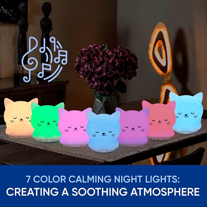 Mindfulness 'Breathing Kitty' | 4-7-8 Guided Visual Meditation Breathing Light - Image 5