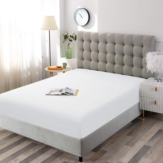Sfoothome Full Fitted Sheet Only, Brushed Microfiber, Extra Soft and Comfortable - Image 2