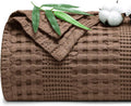 PHF Cooling Waffle Blanket Queen Size, Lightweight 60% Rayon from Bamboo & 40% by PHF