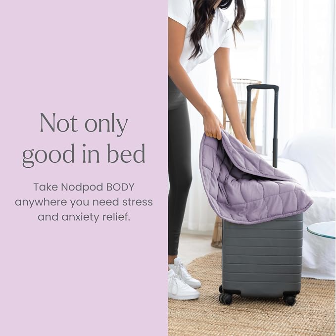 nodpod Body 6.5lb Patented Compact Weighted Blanket I Perfect - Image 7