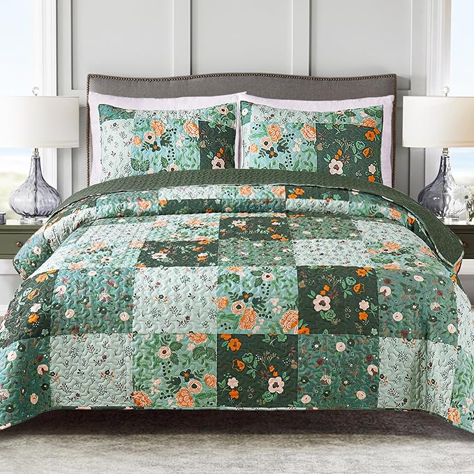 Exclusivo Mezcla Reversible Boho Quilts Twin Size by ExclusivoMezcla