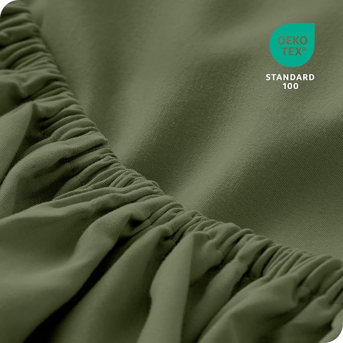 Bare Home 2-Pack Fitted Bottom Sheets Short Queen - Image 5