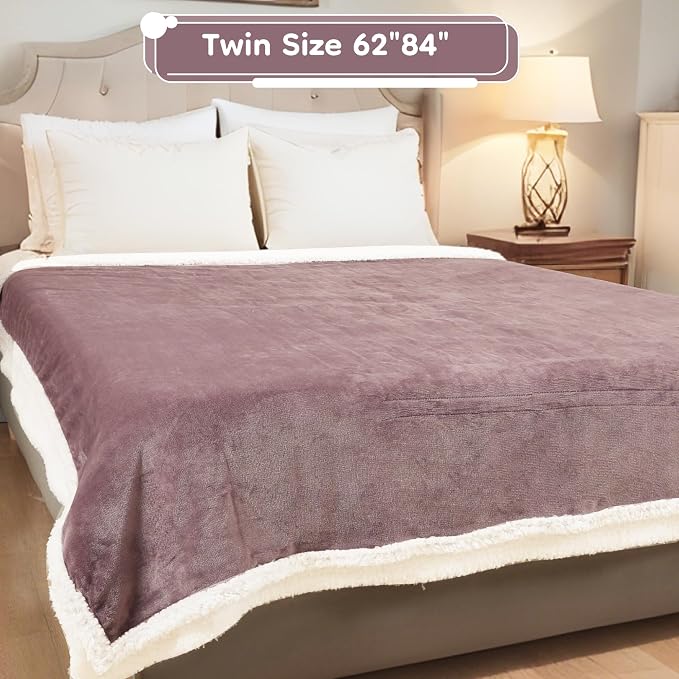 LaffyLo Electric Heated Blanket Twin Size 62 x 84, Fast Heating Blanket - Image 7