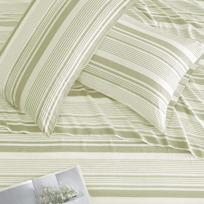 ClevaHome Classic Stripe Sheet Set - Image 4