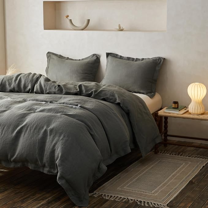Simple&Opulence 100% Linen Duvet Cover Set - Image 6