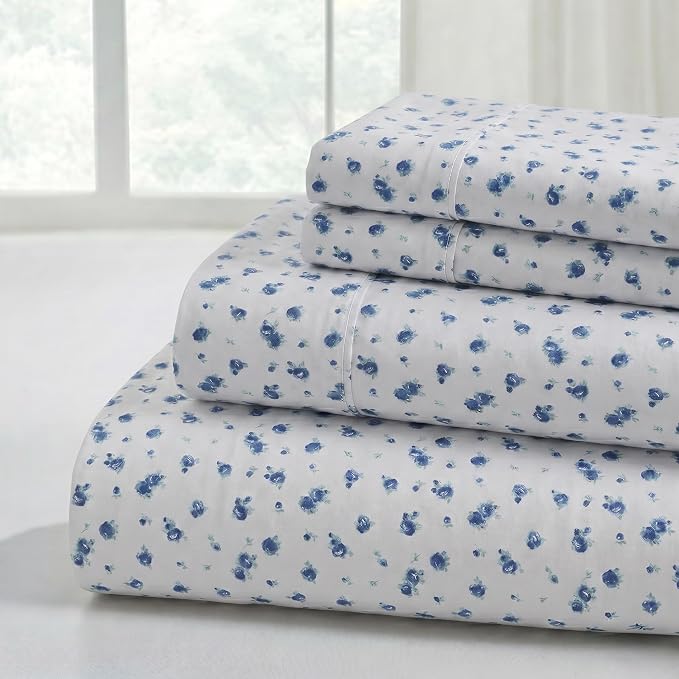 Modern Threads 4-Piece Ultra Soft Microfiber Bed Sheets Set, Wrinkle Free Sheets by ModernThreads
