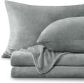 BEDELITE Flannel Sheets Full Size Grey by BEDELITE