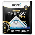 Chucks® MAX Hospital Bed Pads Disposable Adult 36 x 36 Breathable Incontinence by Curera