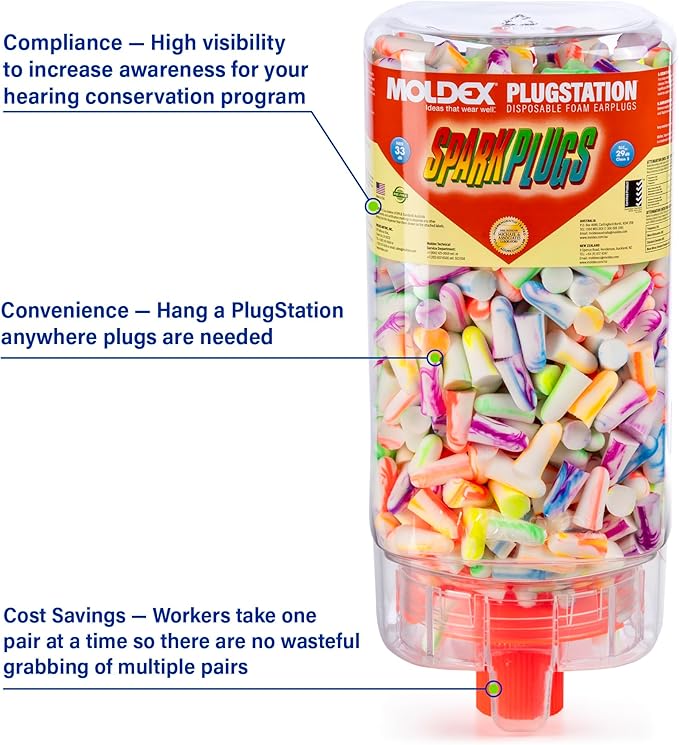 MOLDEX 6645 Sparkplugs Plug station, Earplug Dispenser - Image 5