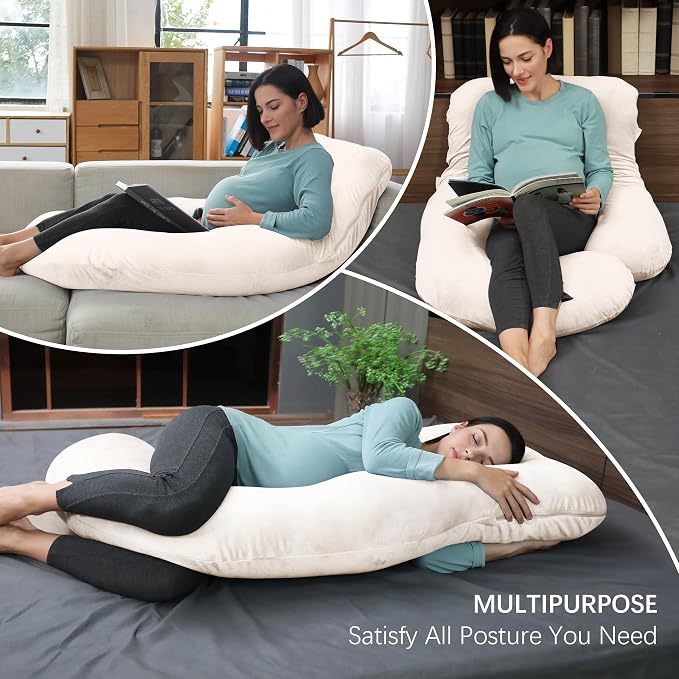 MOON PARK Pregnancy Pillows for Sleeping - Image 6