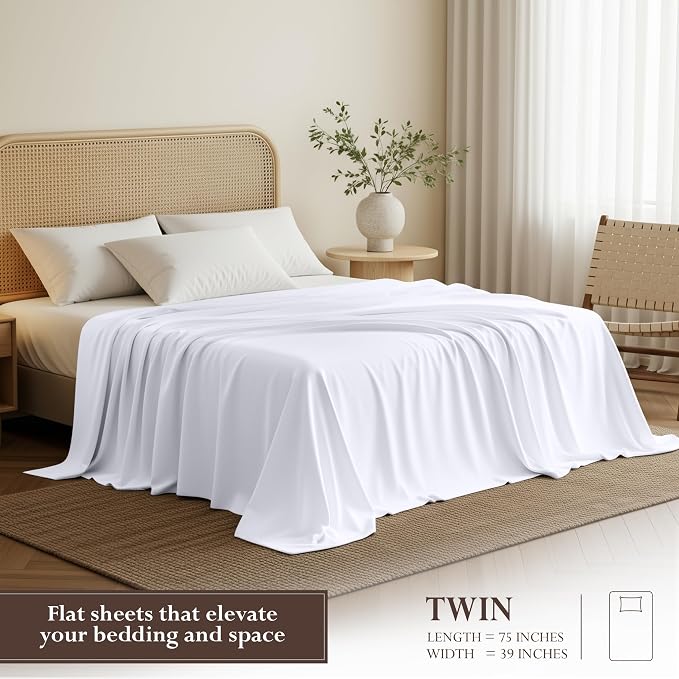 Utopia Bedding Flat Sheet - Image 2