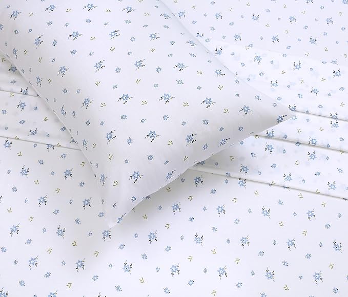 RUVANTI 100% Cotton Sheets – California King Percale Bedding, Cooling & - Image 4