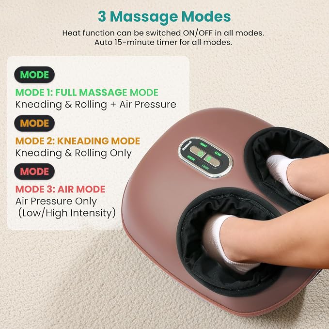 Nekteck Shiatsu Foot Massager Machine - Image 2