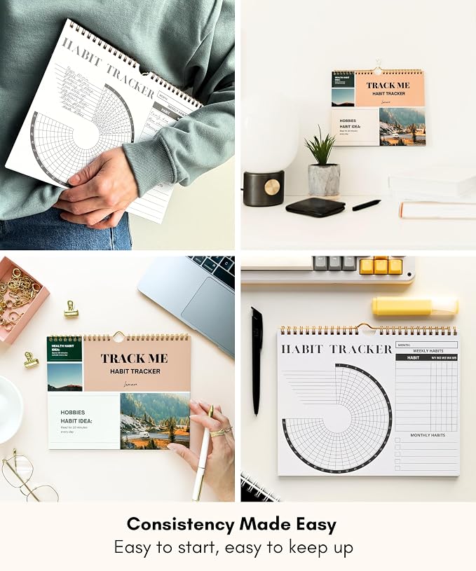 Lamare 2026 Habit Tracker Calendar – Premium Daily Habit Tracker Journal and - Image 6