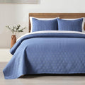 HORIMOTE HOME Denim Blue King Size Quilt Set by HORIMOTEHOME