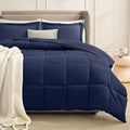 Homelike Moment California King Comforter Set Navy Blue, Lightweight Cal King by HomelikeMoment