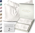 SUNDAYSILKS™ | Silk Pillow Cases 2 PACK | 22 Momme Mulberry Silk Pillowcase Set by ColoradoHomeCo