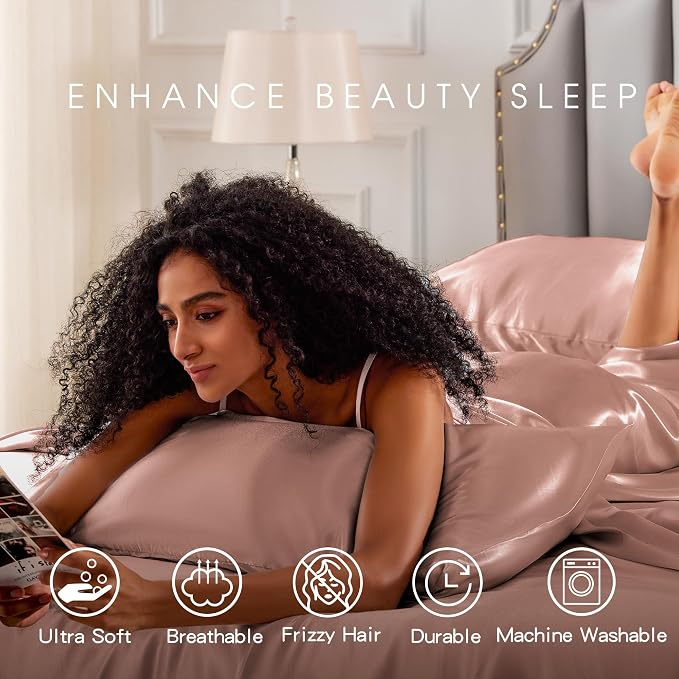 FreshCulture Satin Sheets Full Size - Image 7