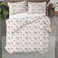 Kotton Culture 3 Pc Twin Size Duvet Cover Set- 100% Egyptian Cotton 600 TC by KottonCulture