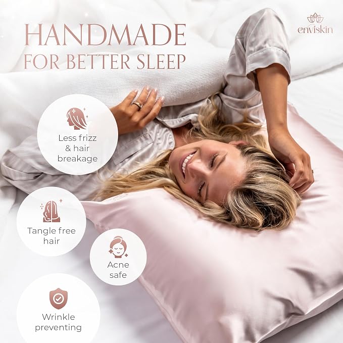 100% Mulberry Silk Pillowcase Infused - Image 2