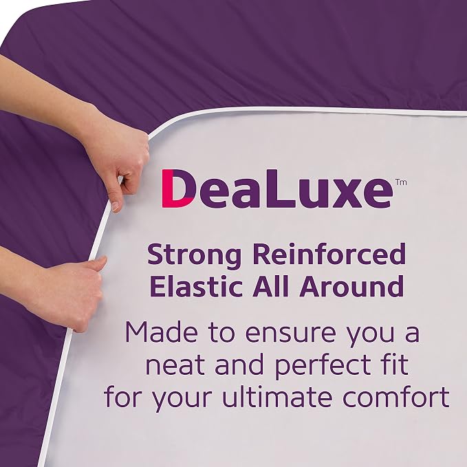 Full Fitted Sheet – Deep Pocket Full Size Fitted Sheets Only Real 16” Fitted - Image 4