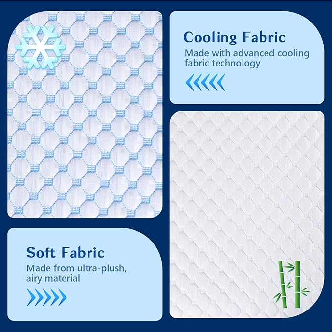 Stomach Sleeping Pillow for Stomach Sleeper, Flat Pillows for Sleeping Thin - Image 8