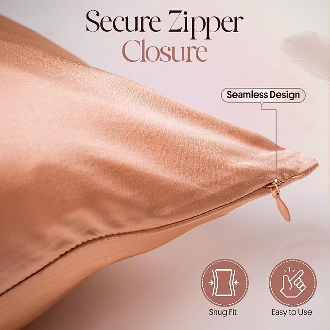 100% Mulberry Silk Pillowcase Infused - Image 6
