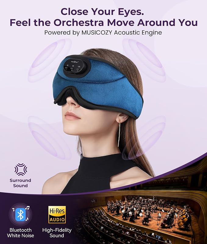 MUSICOZY 3D Bluetooth Sleep Mask - Image 5