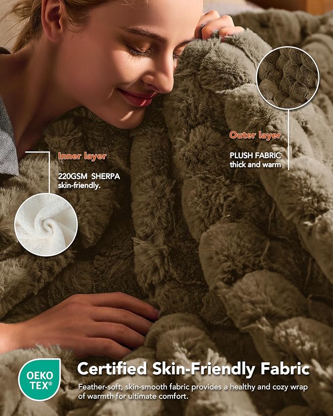 Homemate Heated Blanket Electric Throw - Image 5