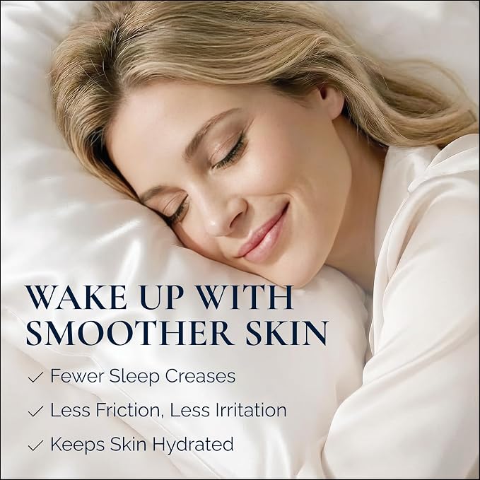 Premium Silk Pillowcase 100% Organic Mulberry Silk, 22 Momme, Grade 6A - Image 4