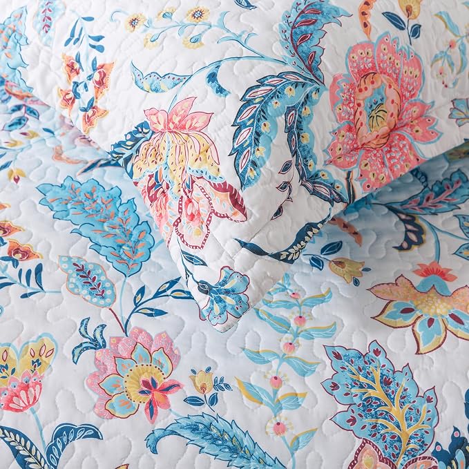 BEDIFANY Garden Cotton Filling King Size Quilt Set - Image 5