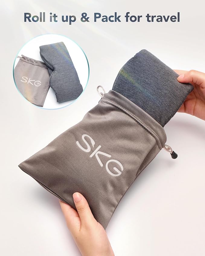 Sleep Mask, Eye Mask Wrap-Around Design, Light Shading, Breathable Fabric - Image 8