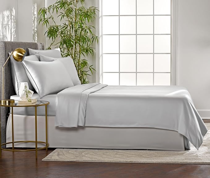 Pure Bamboo King Sheets, Genuine 100% Organic Viscose Derived from Bamboo Bed - Image 4