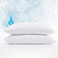 Serta Power Chill Cooling Pillow Protectors, Stain Resistant and Zippered by Serta