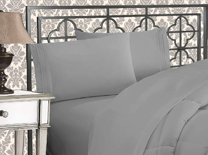 Elegant Comfort Luxurious 1500 Premium Hotel Quality Microfiber Three Line - Image 2