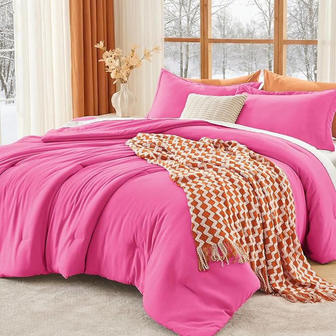MUXHOMO Queen Comforter Set, All Season Ultra Soft Down Alternative Bedding by MUXHOMO