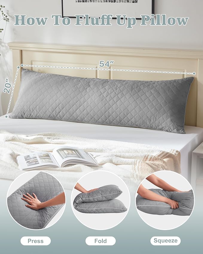 YZ HOME Long Body Pillow for Adults - Image 7